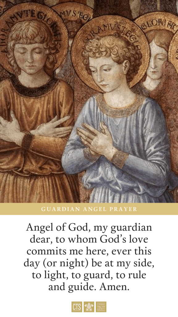 guardian angel prayer catholic